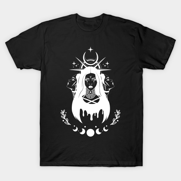 Hecate Witch Goddess T-Shirt by soulfulprintss8